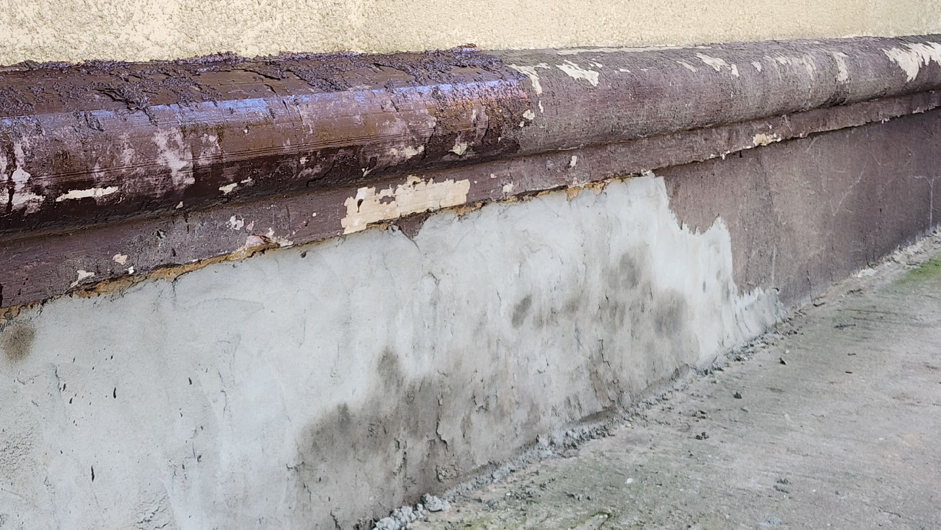 Бронницы, Покраска цоколя, Подготовка домов к зимнему периоду, Бронницкая управлябщая компания,