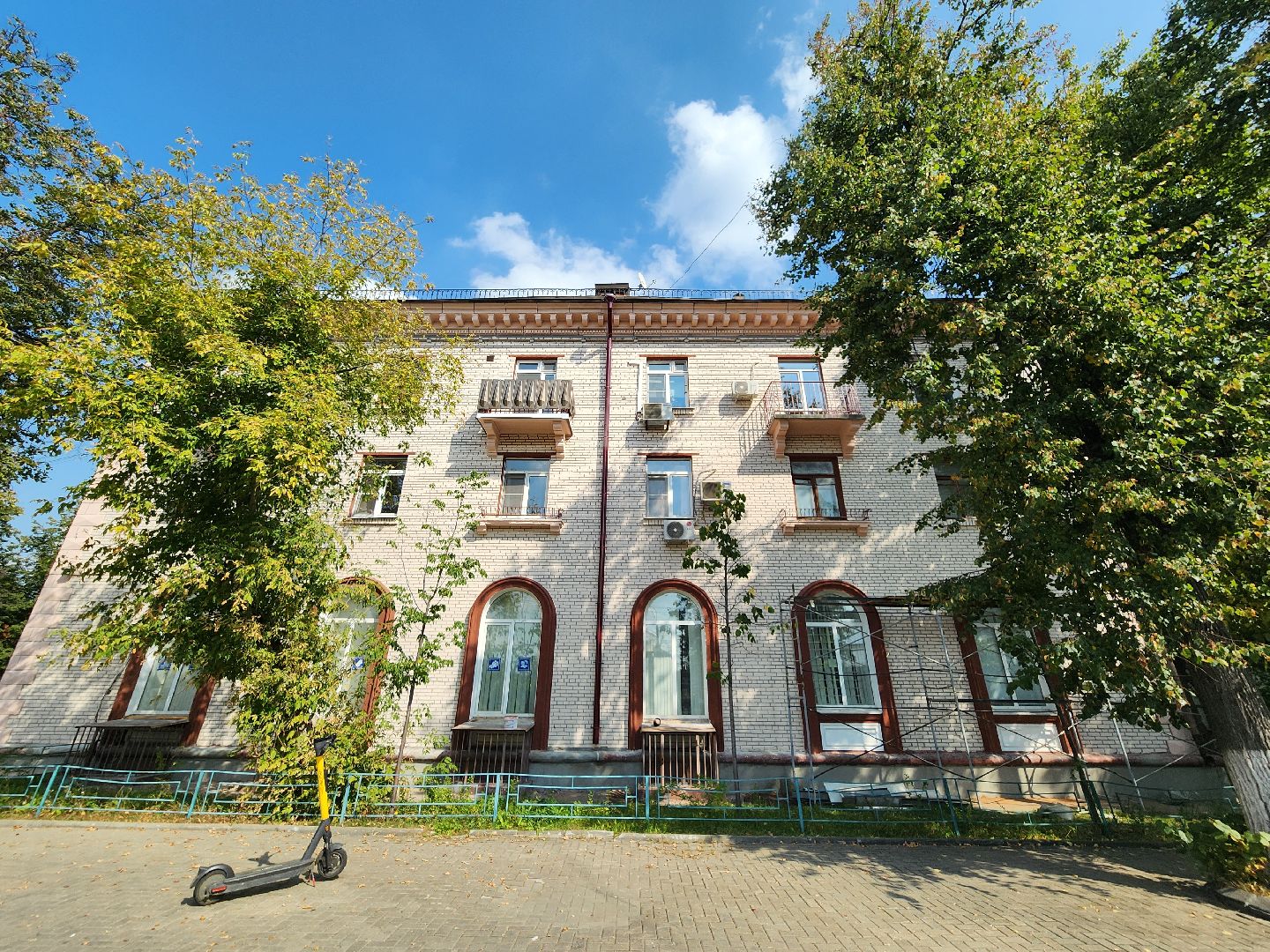 капремонт, ремонта фасадов мкд, ремонт фасада дома, видное, школьная улица, ленинский округ, региональная программа капремонта,