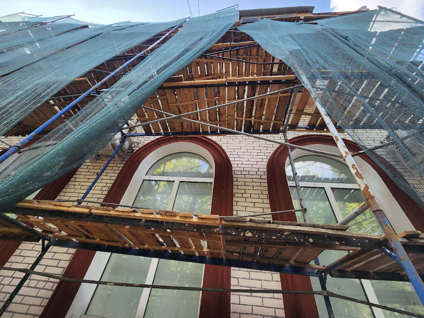 капремонт, ремонта фасадов мкд, ремонт фасада дома, видное, школьная улица, ленинский округ, региональная программа капремонта,