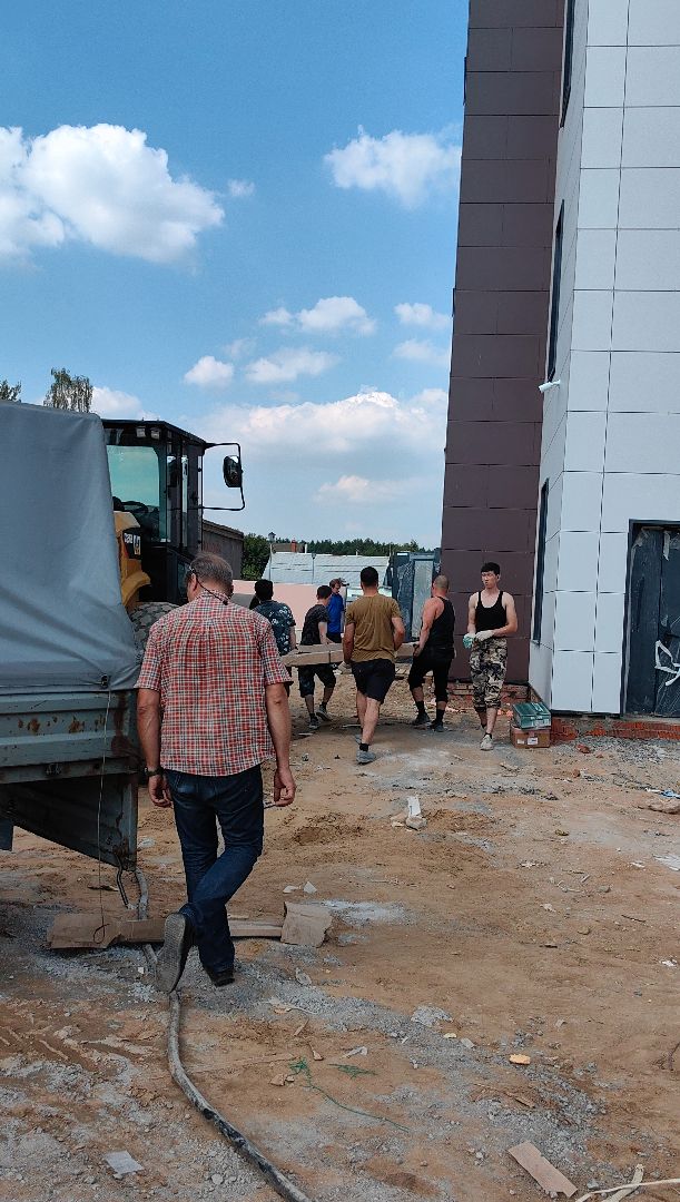 строительство, детский сад, благоустройство территории, озеленение, помещения, мебель, игровая комната, госпрограмма,