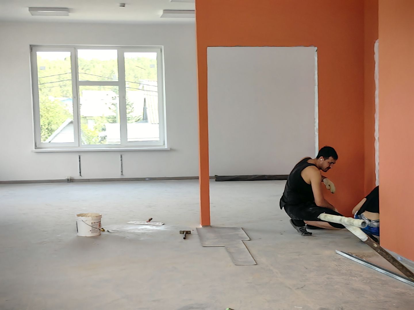 строительство, детский сад, благоустройство территории, озеленение, помещения, мебель, игровая комната, госпрограмма,