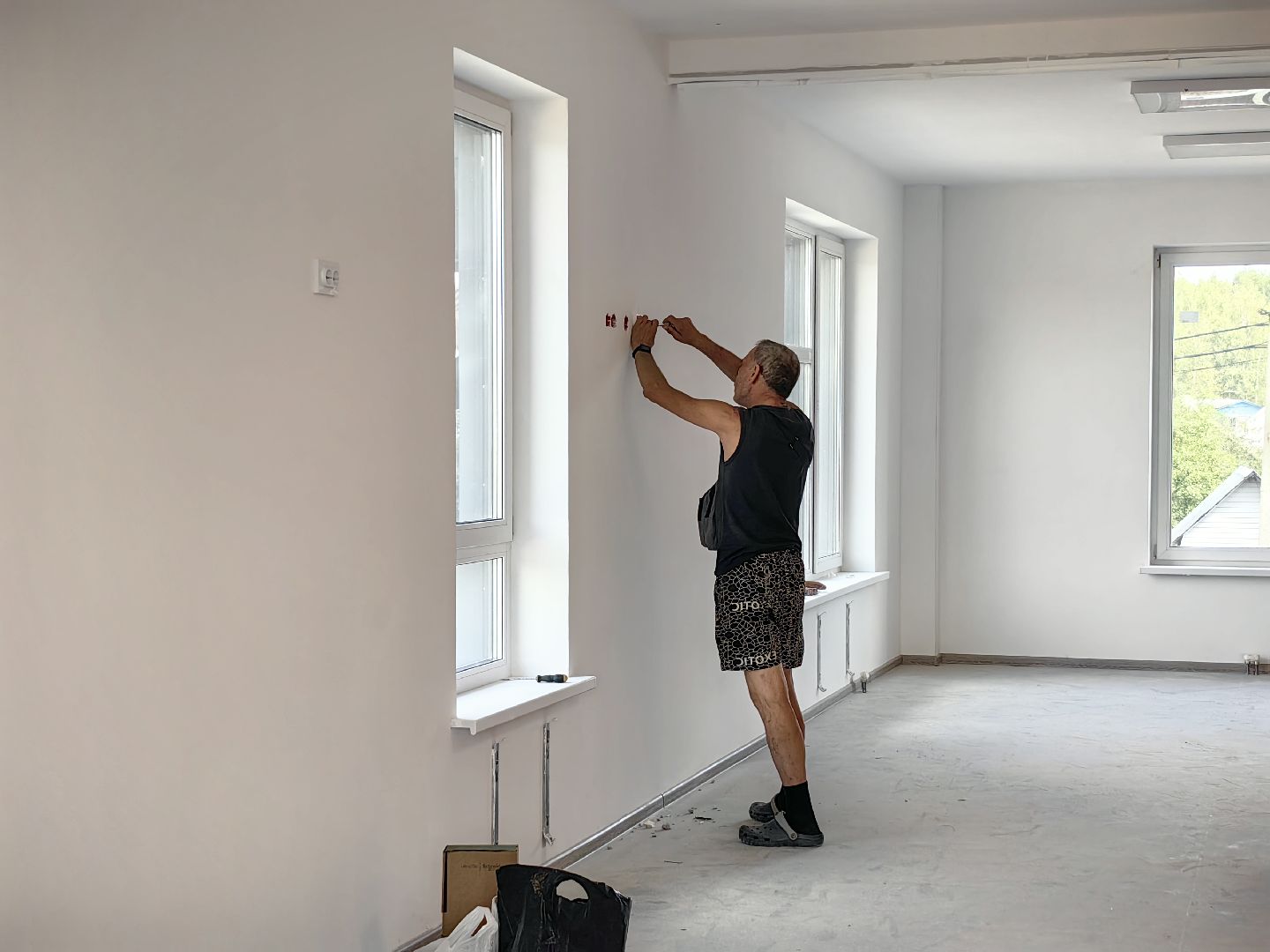 строительство, детский сад, благоустройство территории, озеленение, помещения, мебель, игровая комната, госпрограмма,