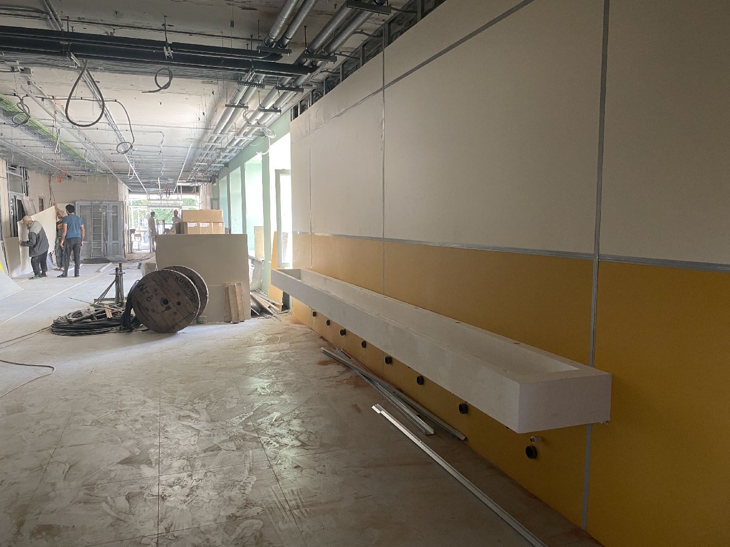 новый учебный год, школа им АС Попова, Власиха школа Попова, капитальный ремонт школы Попова, Власиха капремонт школы,