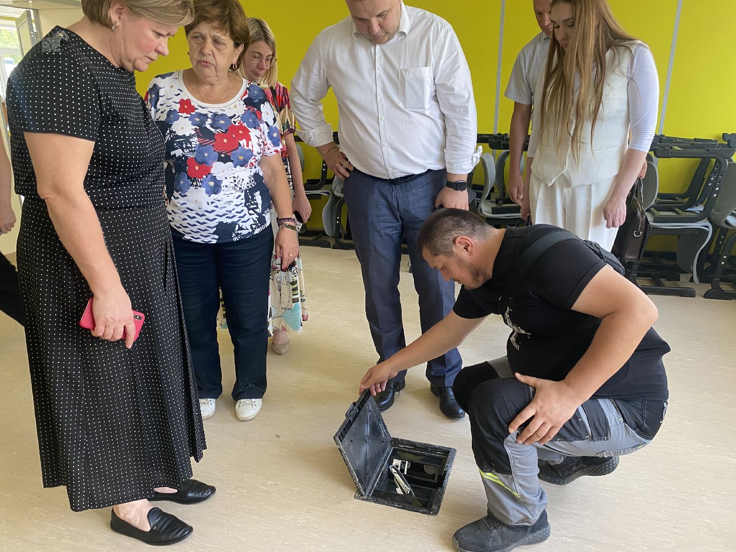 новый учебный год, школа им АС Попова, Власиха школа Попова, капитальный ремонт школы Попова, Власиха капремонт школы,