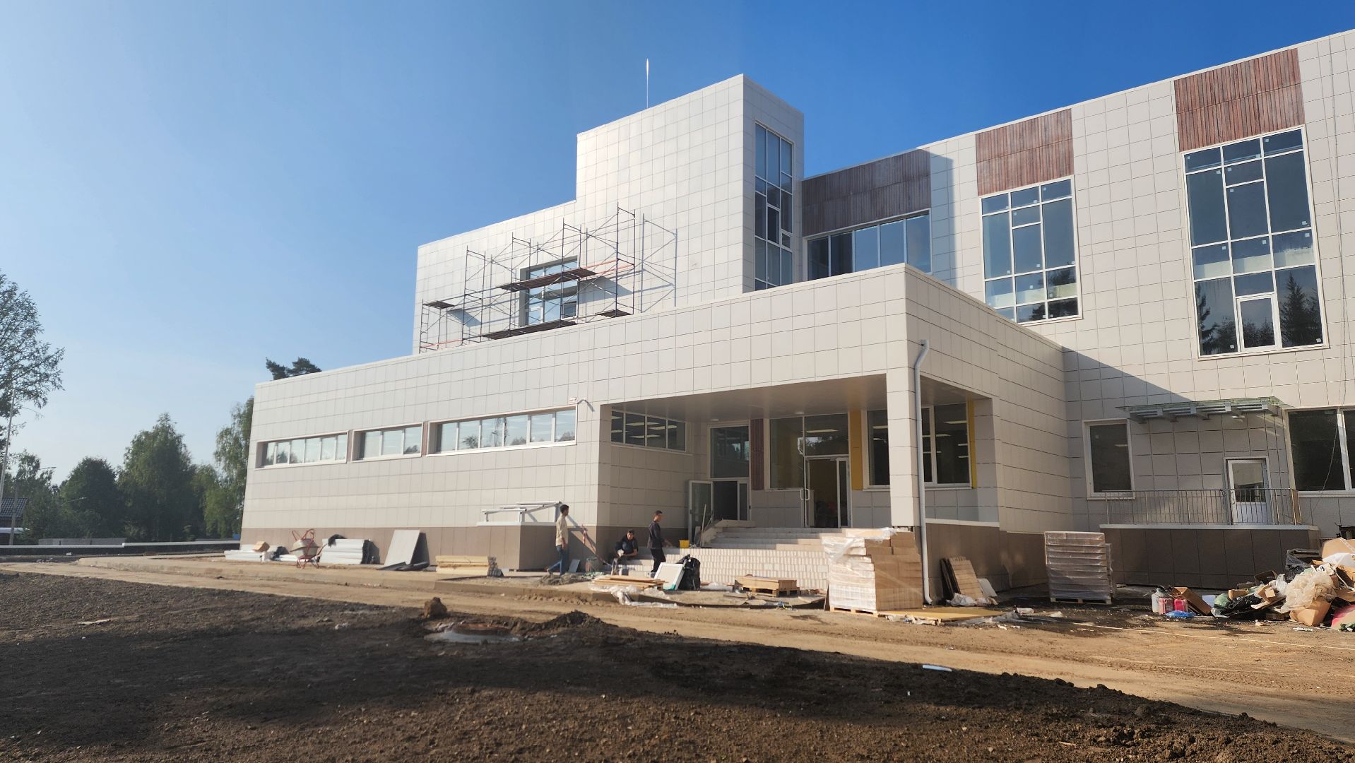 Солнечногорск, строительство, Поварово, новый корпус,