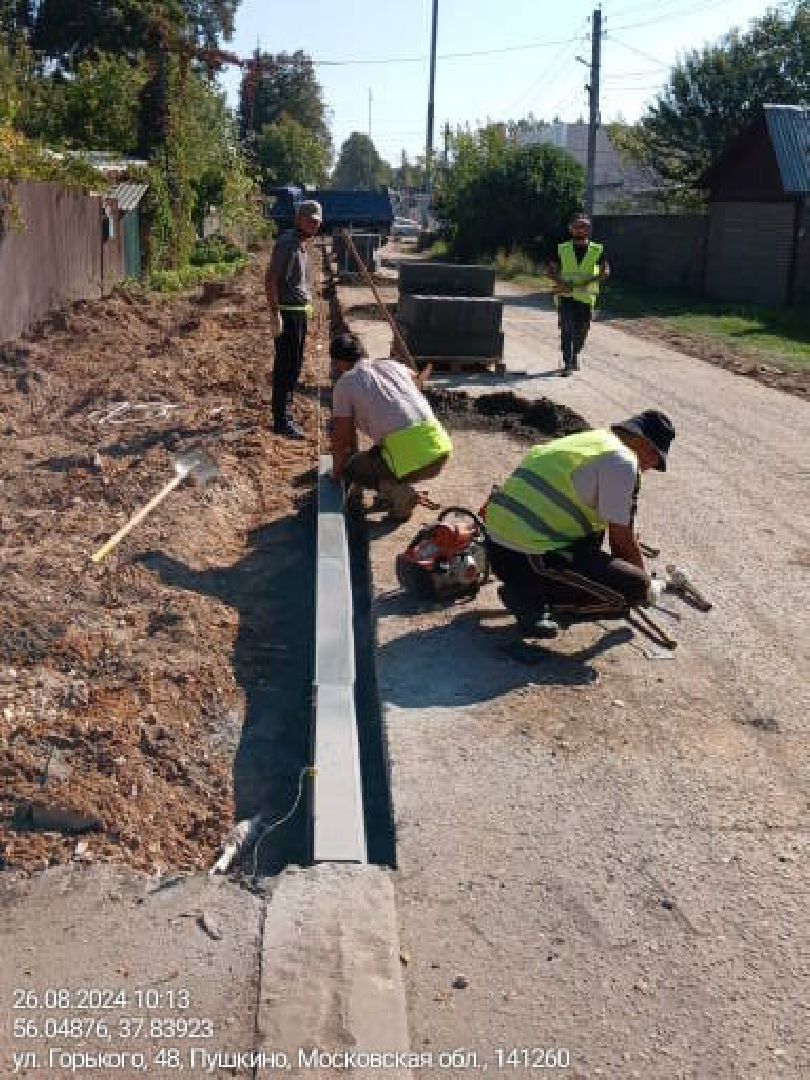 заветы ильича, пушкинский, дорожный ремонт, школа, дорожные знаки, тротуары,