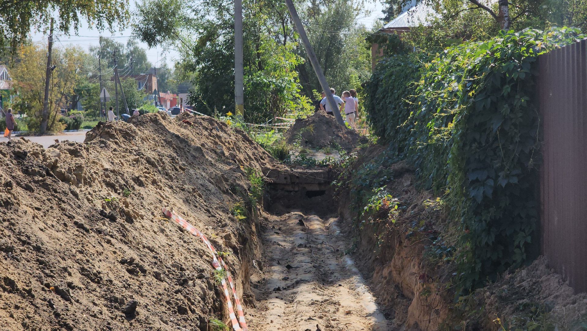 егорьевск, поселок, новый, ремонт, трубы, теплосеть, сети,