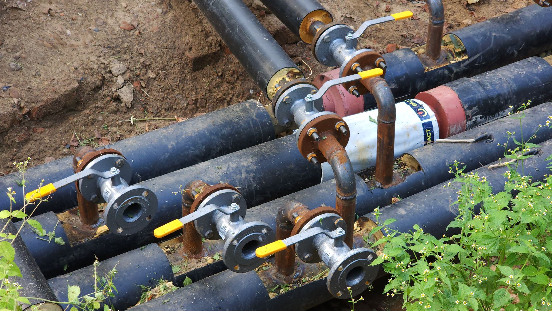 ЖКХ, ремонт теплотрассы, замена теплосетей, Лосино-Петровский,