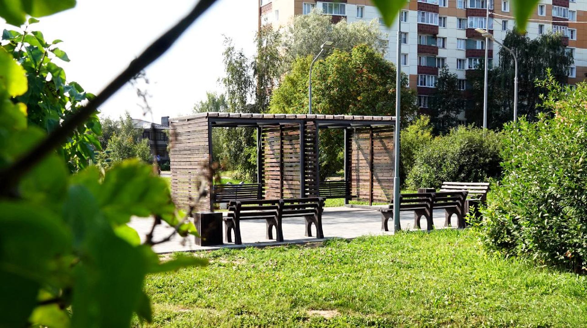 Благоустройство, Сквер, Сергиево-Посадский городской округ, Перемены,