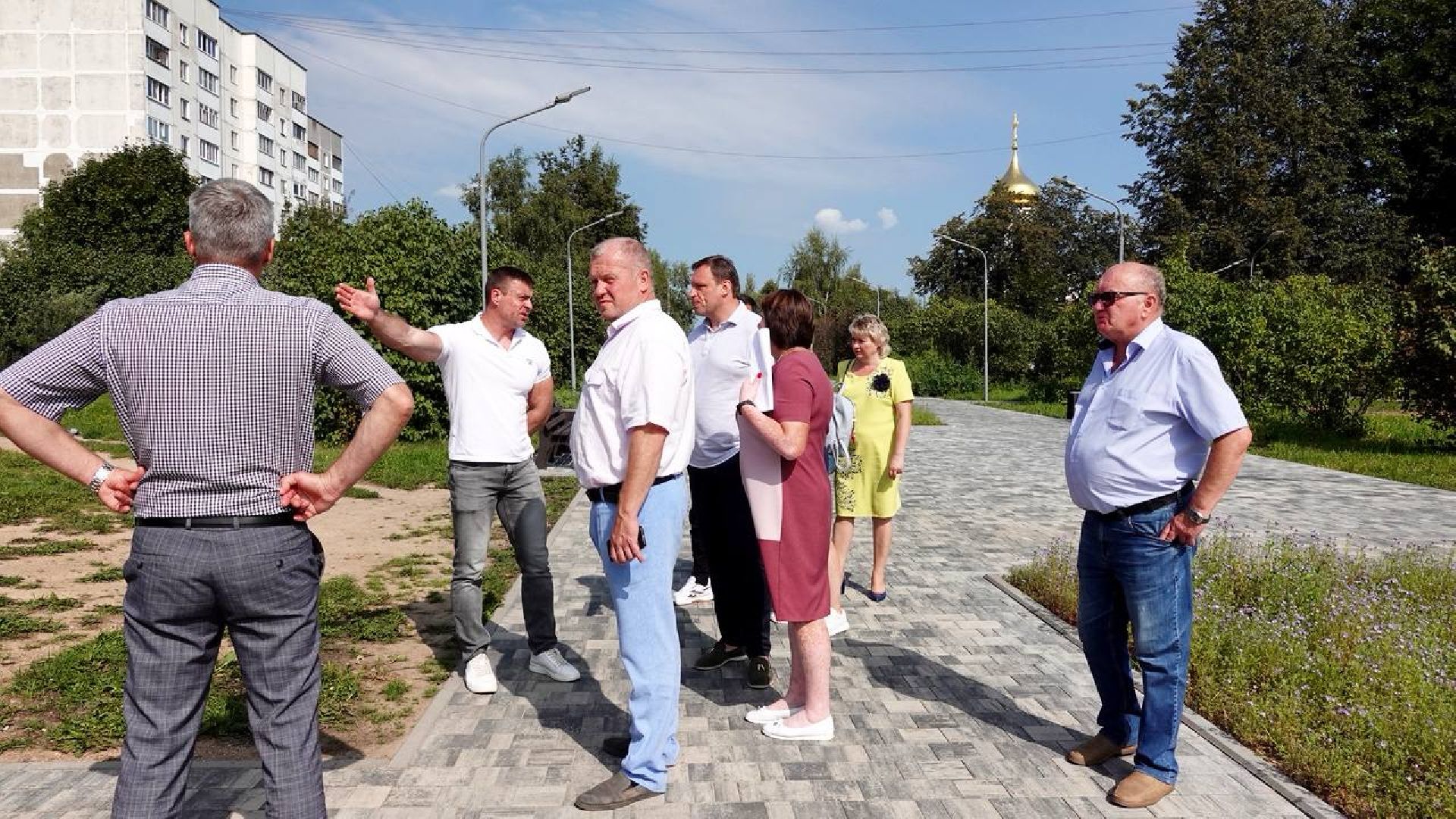 Благоустройство, Сквер, Сергиево-Посадский городской округ, Перемены,
