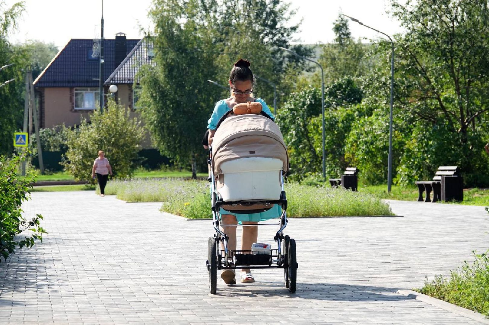 Благоустройство, Сквер, Сергиево-Посадский городской округ, Перемены,