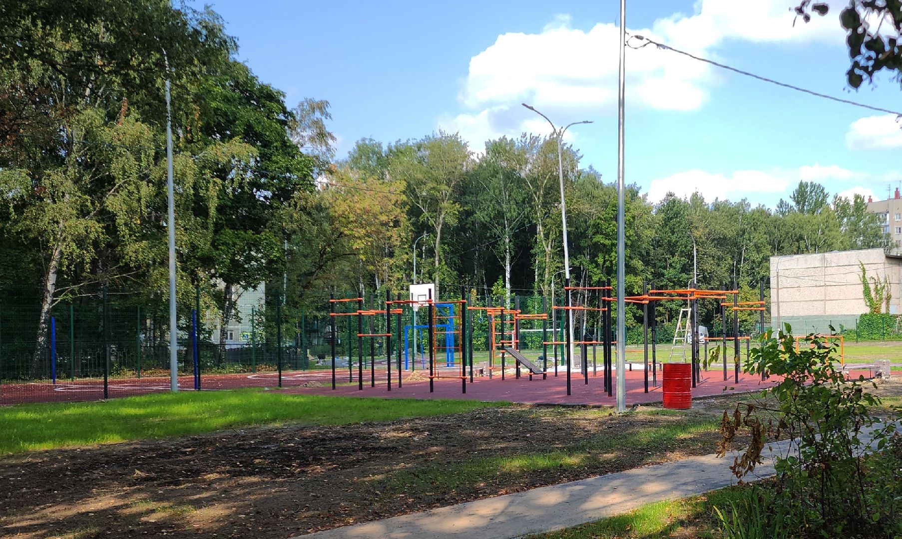 электросталь, мой город, жители города, гимназия 21, новый стадион, образование, образование в подмосковье, благоустройство 2024, спорт, здоровый образ жизни, школьный стадион,