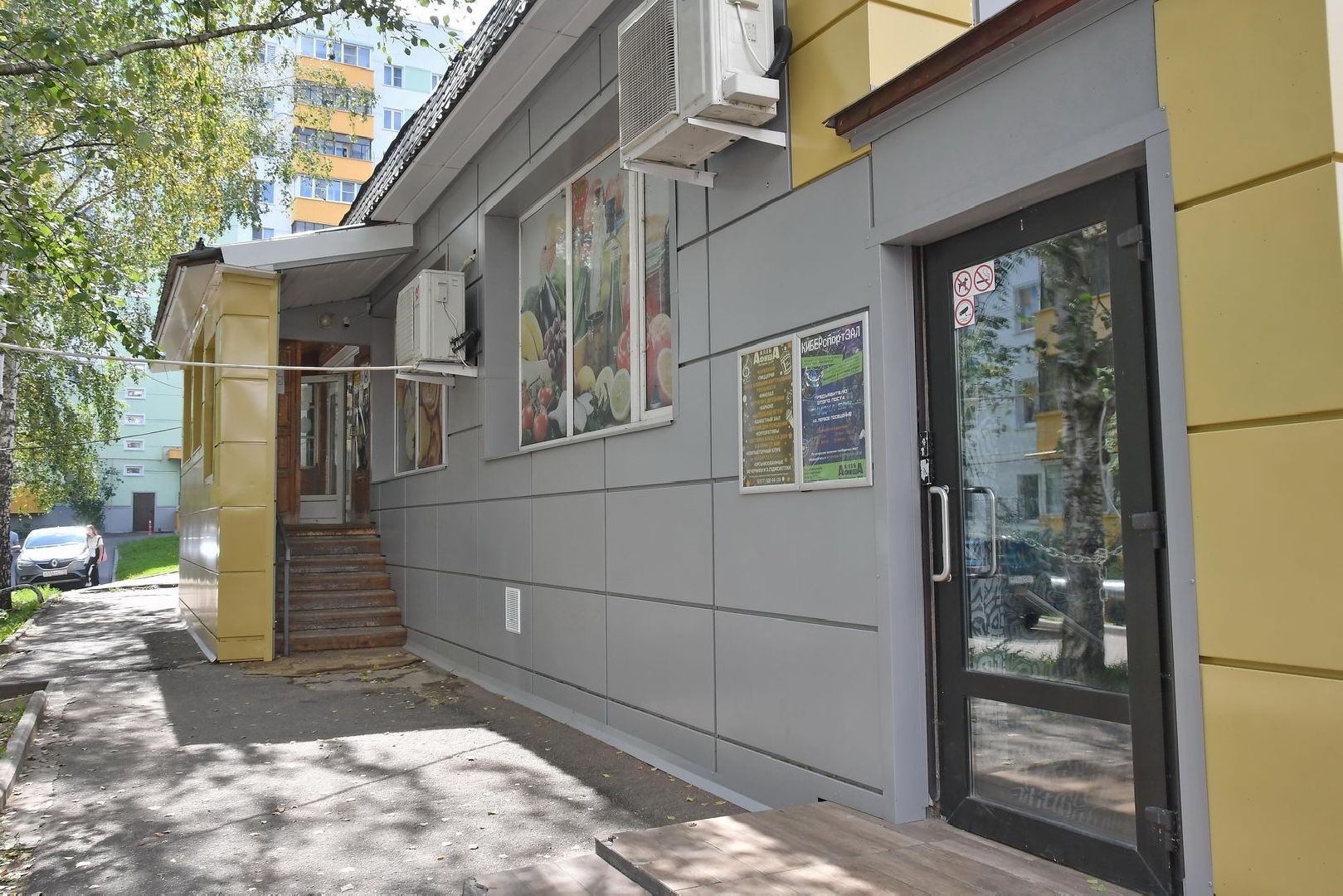 торговые объекты, власиха магазины, предприниматели власихи, реконструкция торговых объектов, новый облик магазинов,