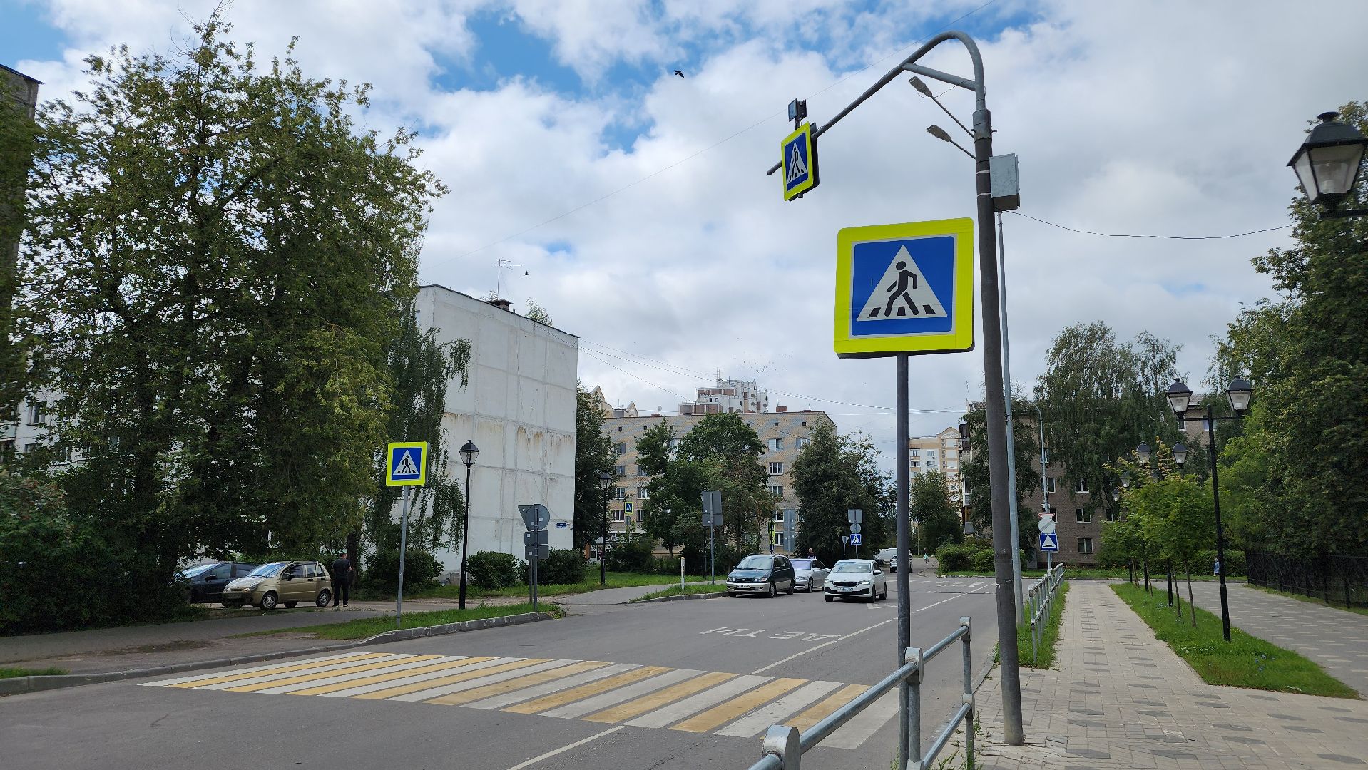 безопасность детей, дорога к школе, дороги, пешеходный переход, Лосино-Петровский,