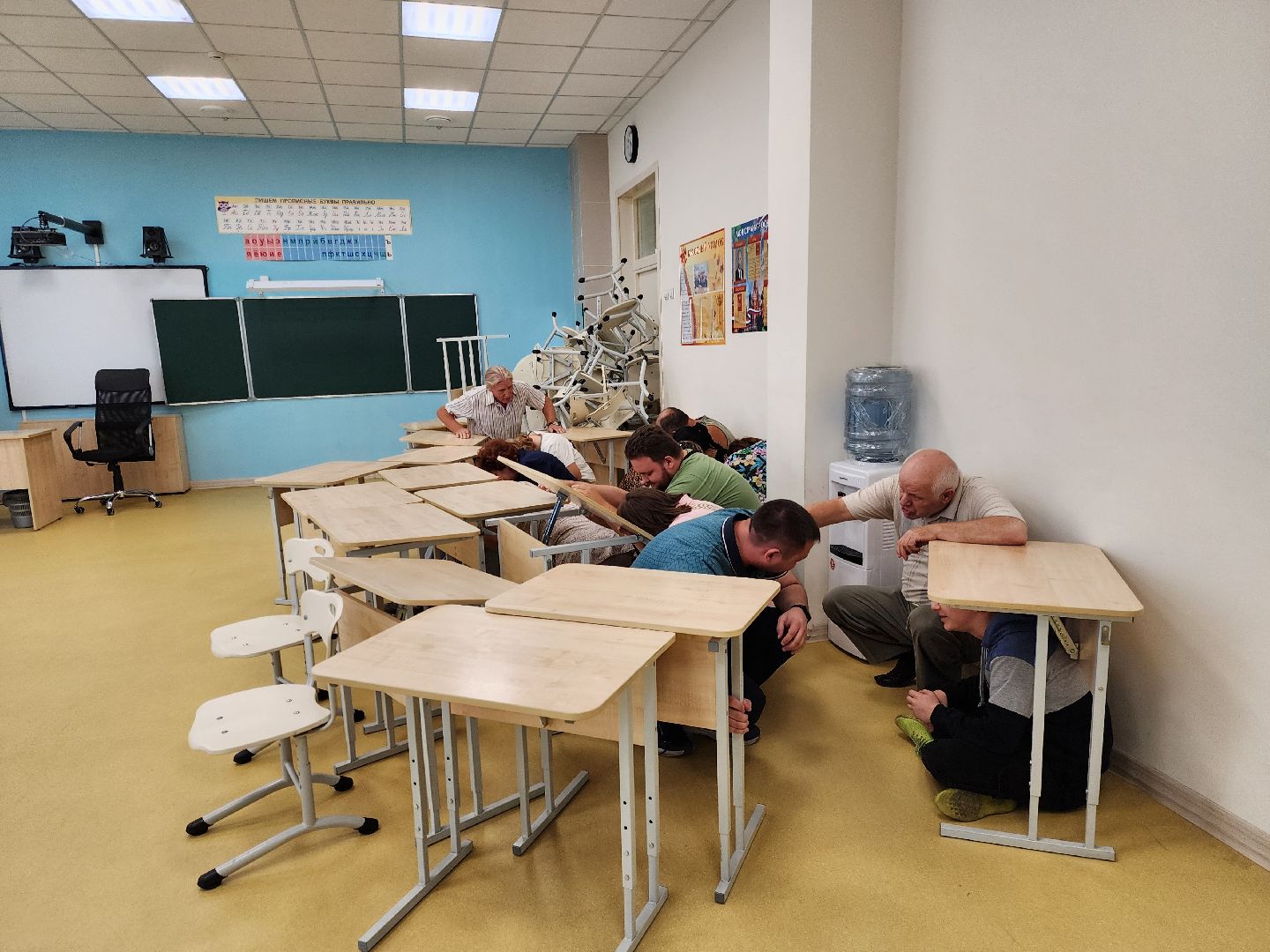 ногинск, жители, учения, центр образования, общество, школа, учения мчс, гражданская оборона,