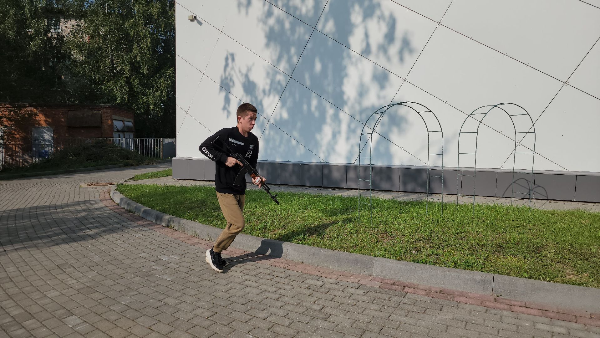 серпухов, подмосковье, безопасность, учения в школе,