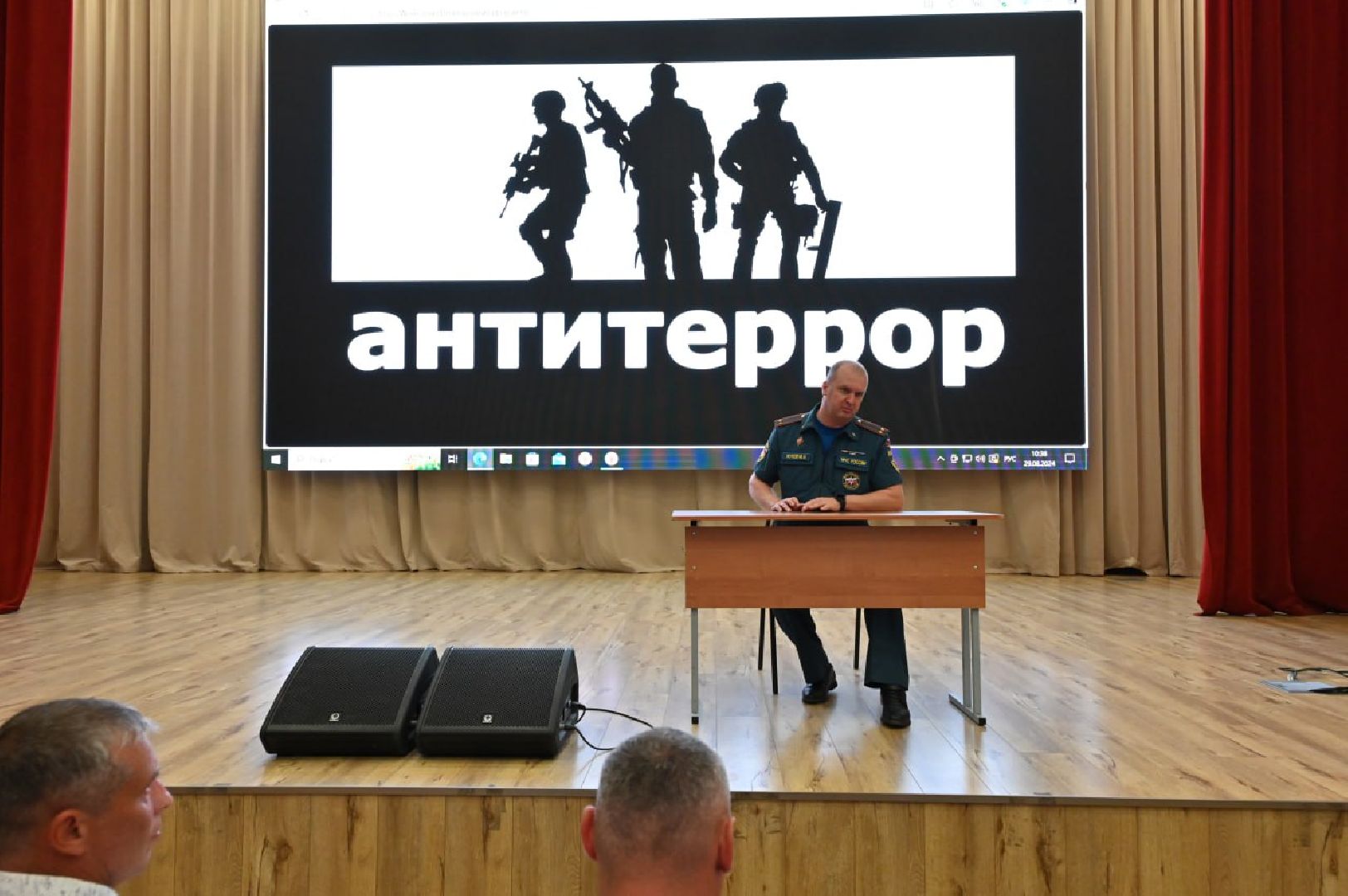 серпухов, подмосковье, безопасность, учения в школе,