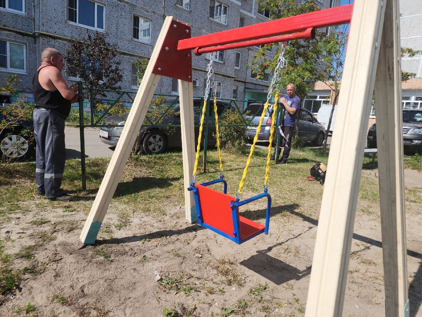 детские игровые площадки, модернизация детских игровых площадок, орехово-зуевский округ,