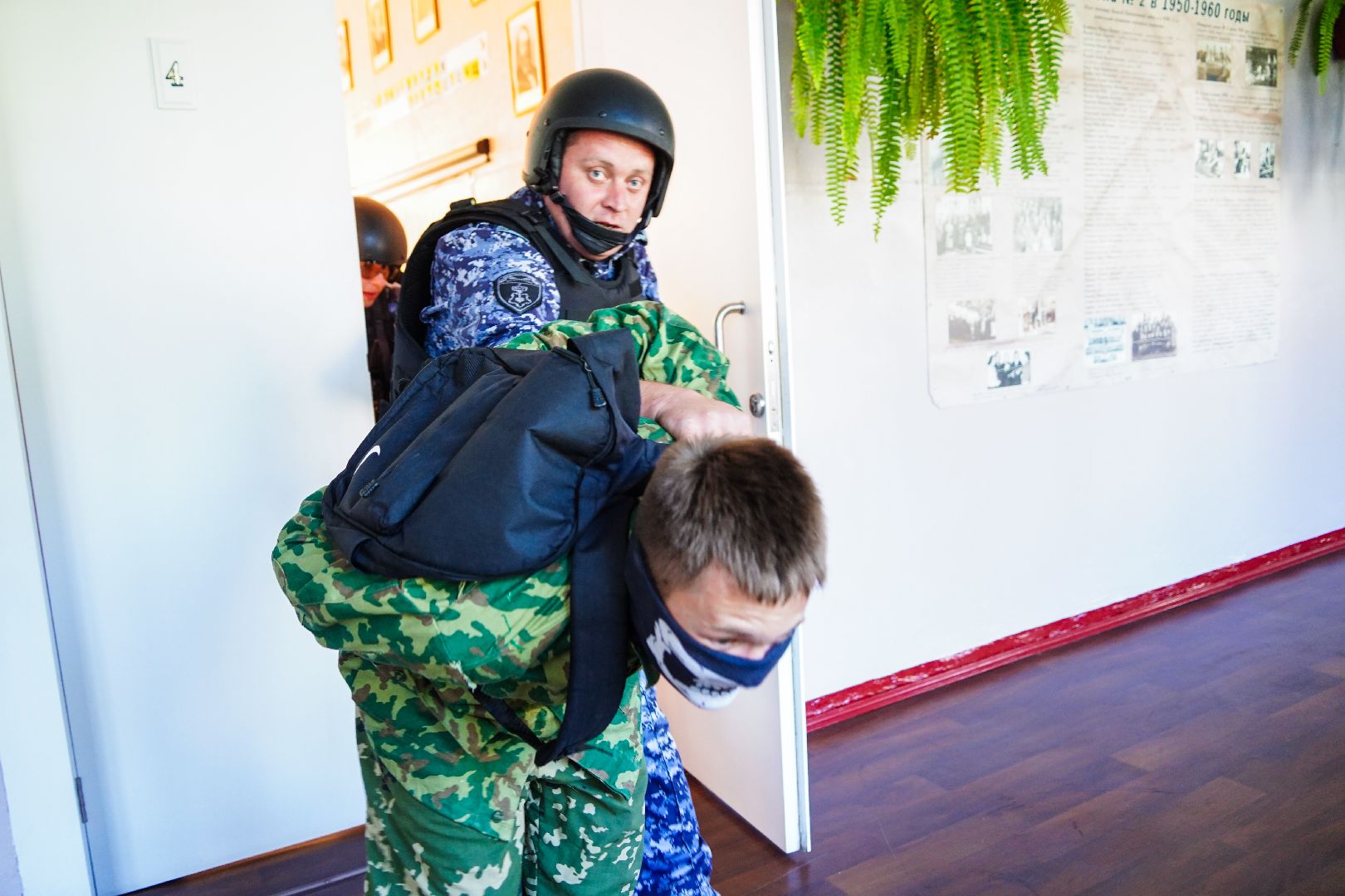 Шатура, всероссийские учения, тренировочные учения, школа,