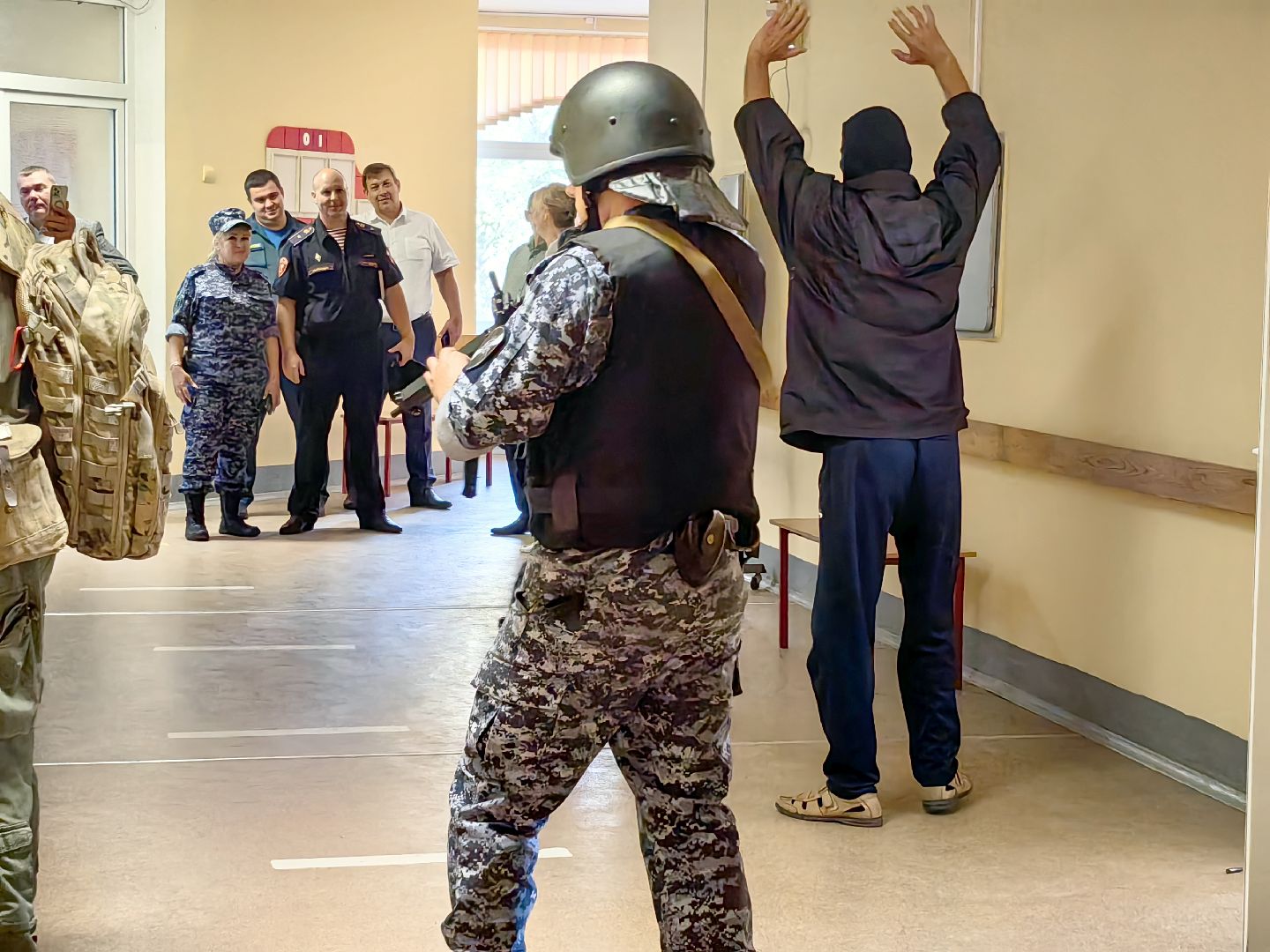 УЧЕНИЯ, РосгвардиЯ, полиция, захват заложников, антитеррористическая защищнность,