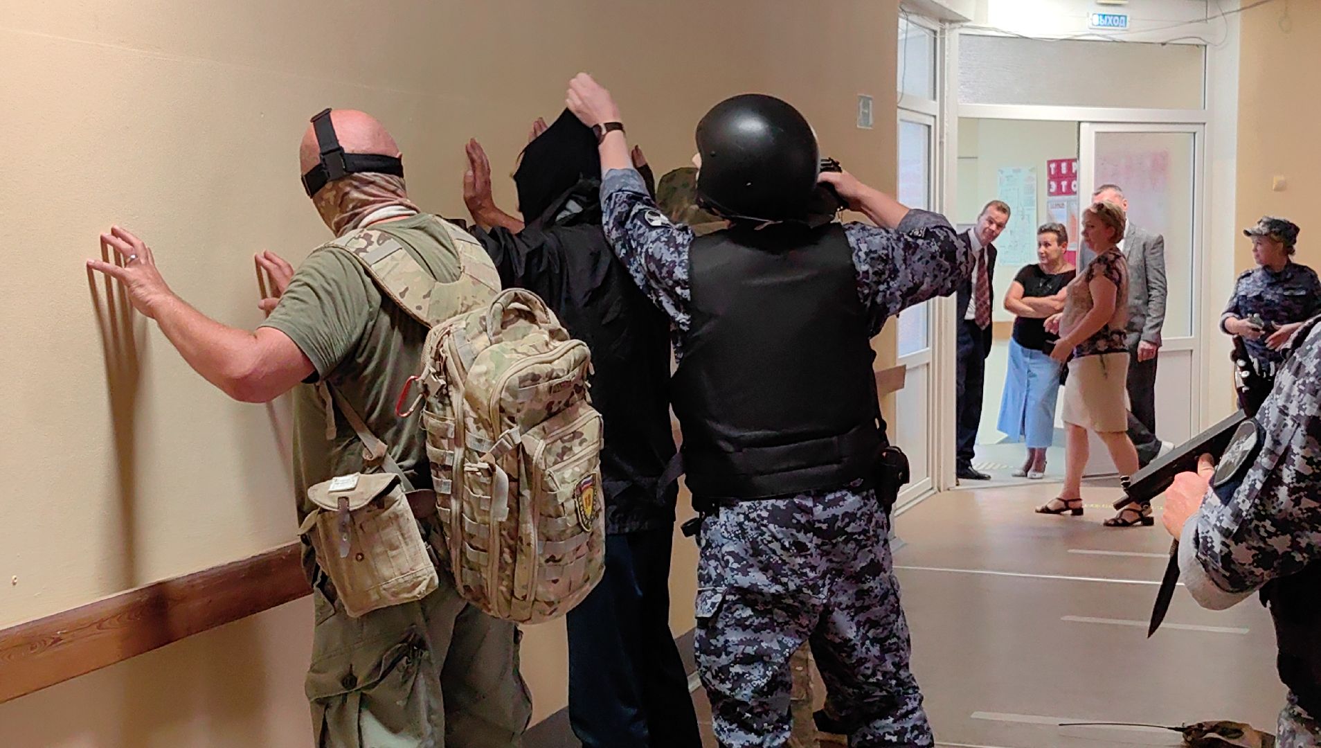 УЧЕНИЯ, РосгвардиЯ, полиция, захват заложников, антитеррористическая защищнность,