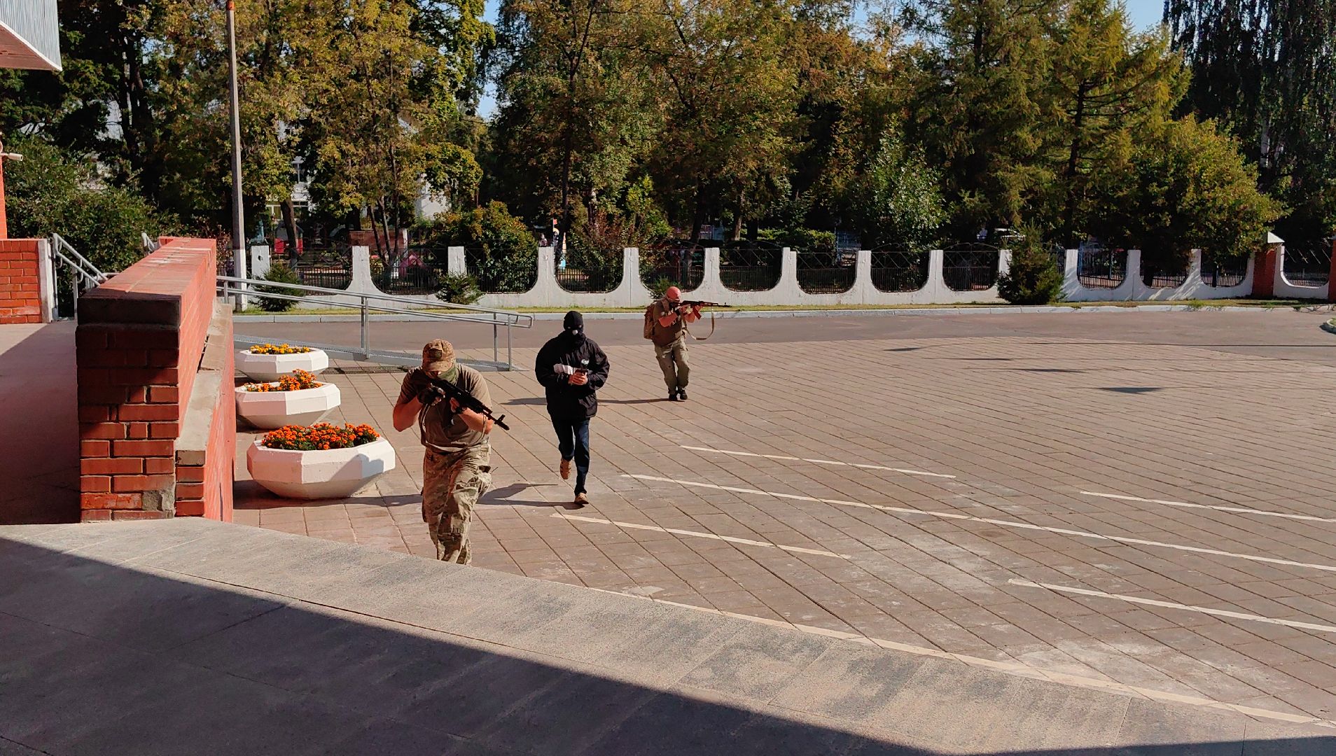 УЧЕНИЯ, РосгвардиЯ, полиция, захват заложников, антитеррористическая защищнность,