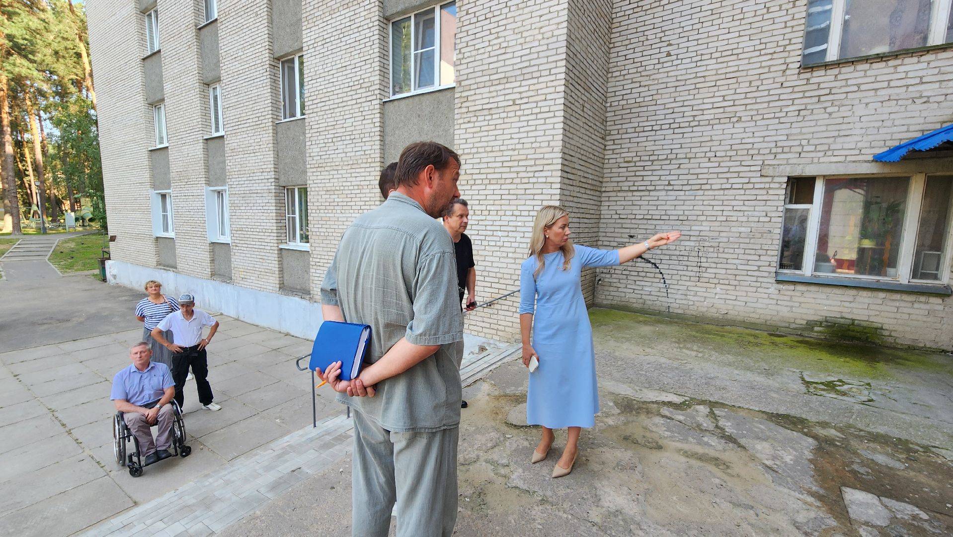 обход, обход городских территорий, встреча с жителями, протвино, благоустройство,