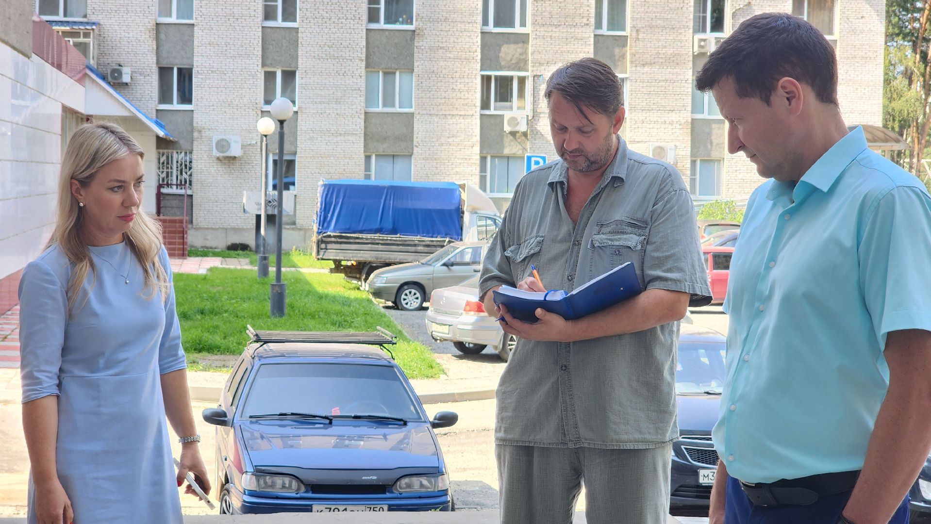 обход, обход городских территорий, встреча с жителями, протвино, благоустройство,