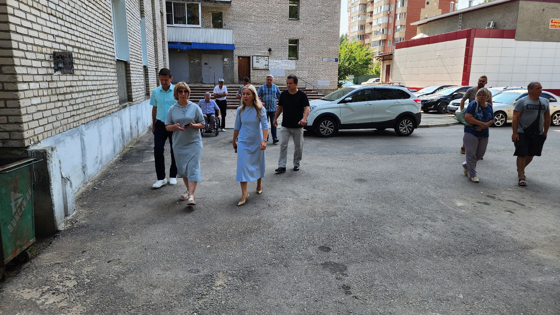 обход, обход городских территорий, встреча с жителями, протвино, благоустройство,