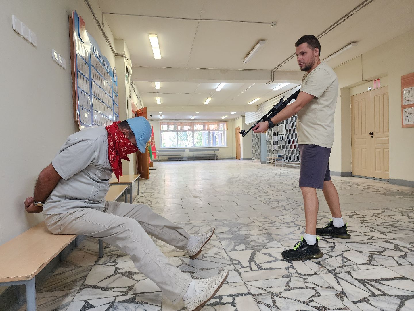 электросталь, учения, учения антитеррор, лицей 7, тренировка, антитеррористическая безопасность, антитеррористическая тренировка, антитеррористические учения,