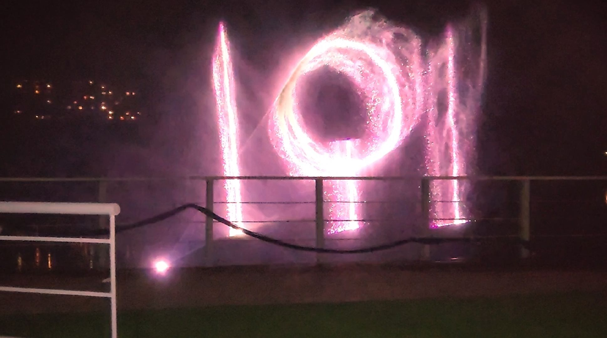 долгопрудный, лазерное шоу, водная сцена, амфитеатр, день города 2024,