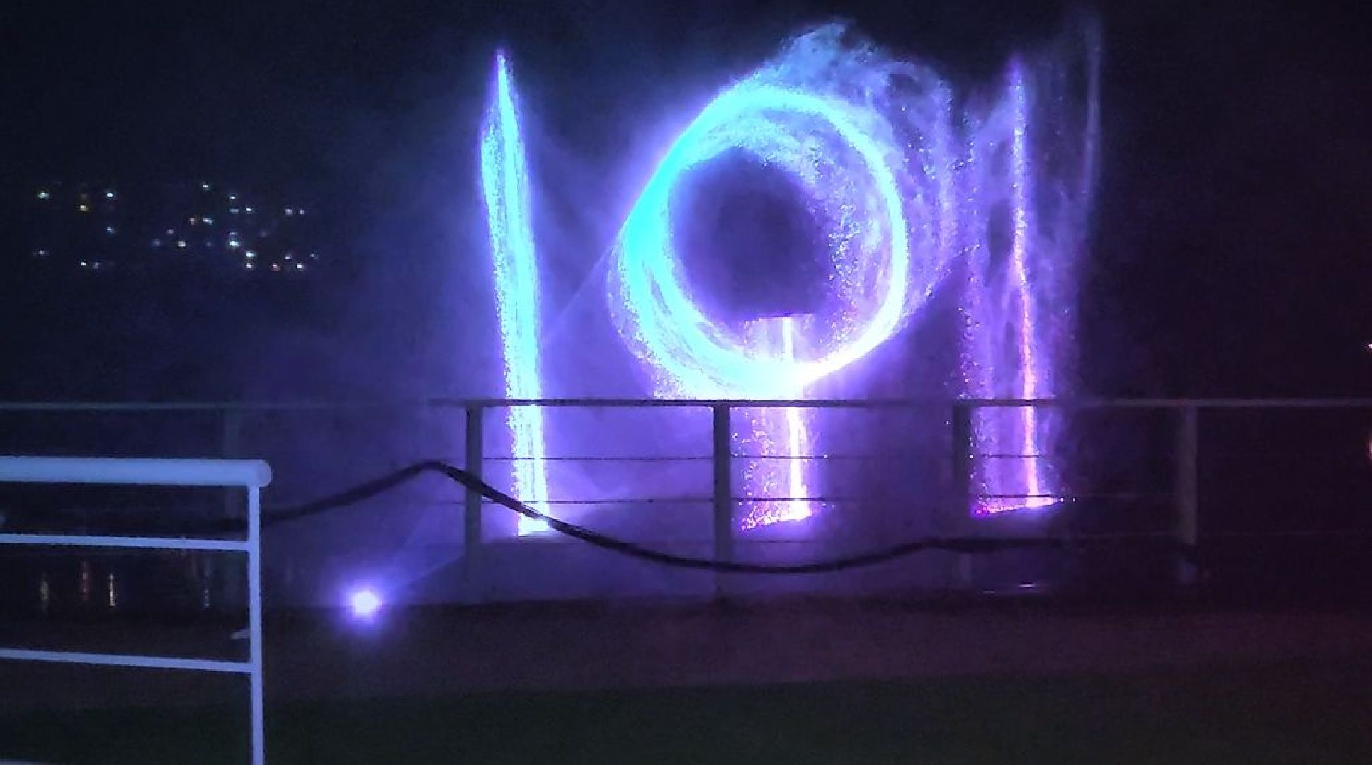 долгопрудный, лазерное шоу, водная сцена, амфитеатр, день города 2024,