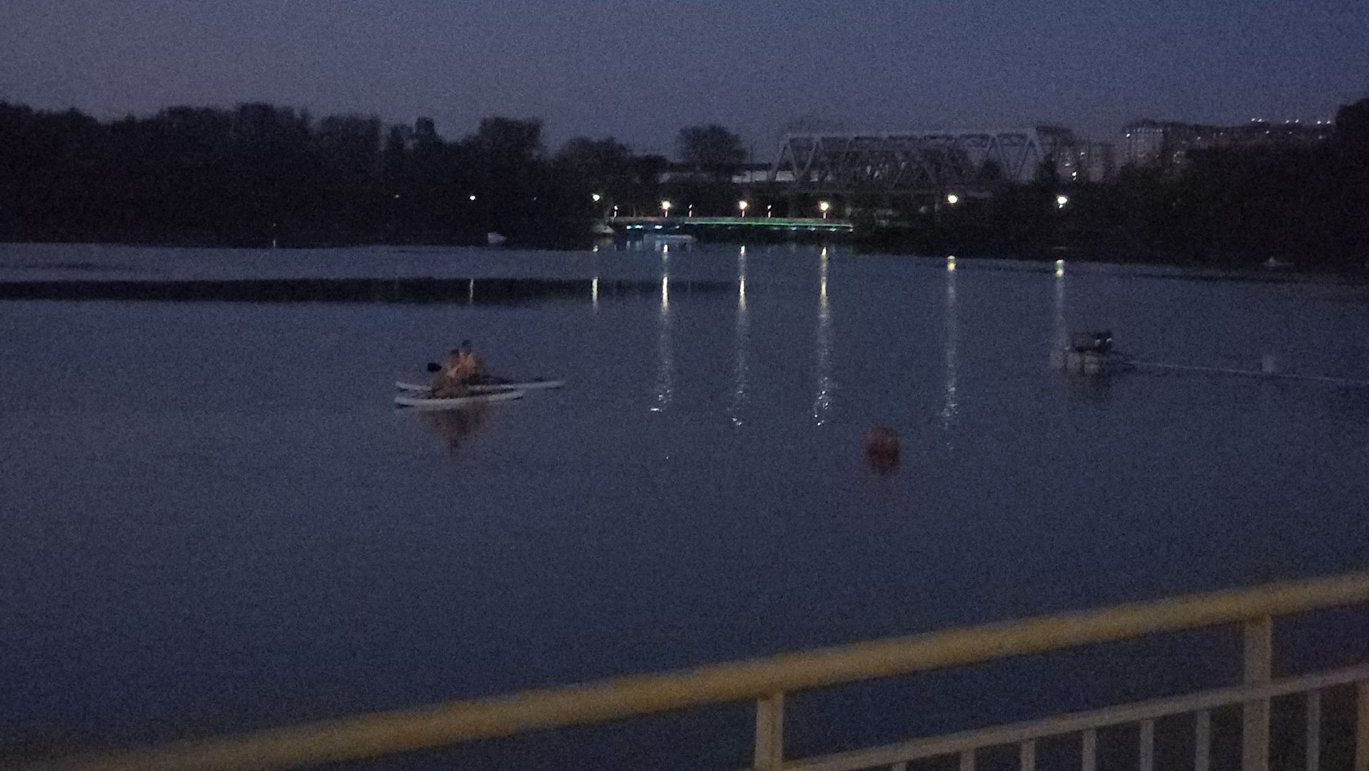 долгопрудный, котовский залив, котовские моржи, набережная, ночное освещение,