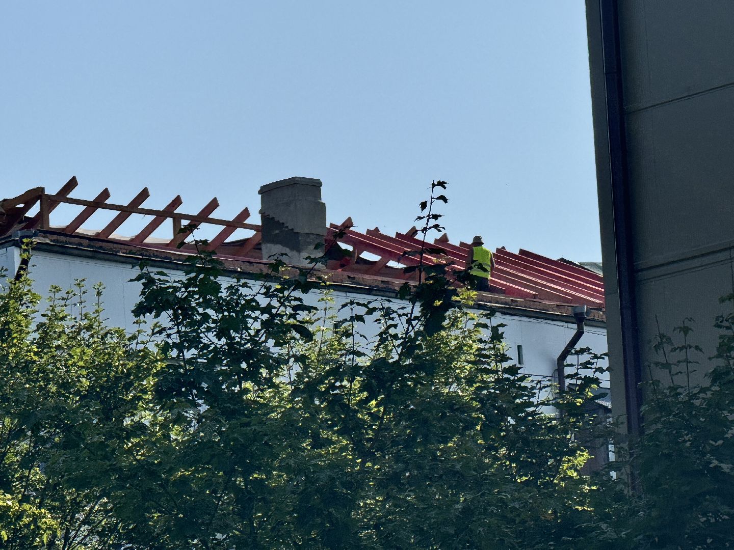 шаховская, капитальный ремонт, замена кровли,