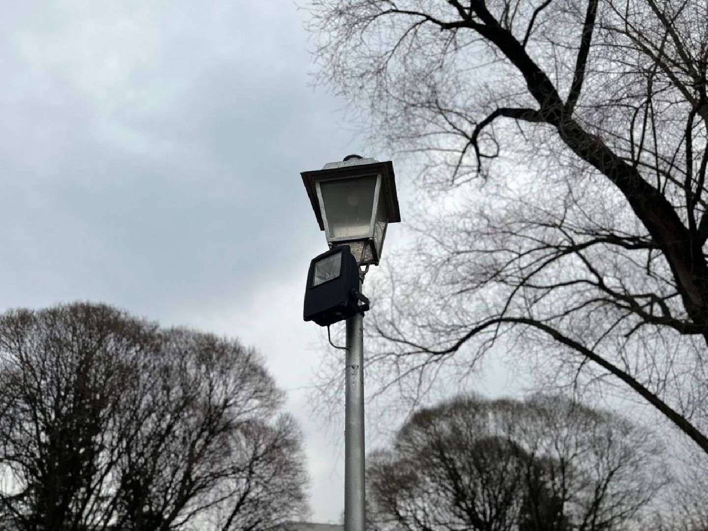 Подольск, сквер, освещение