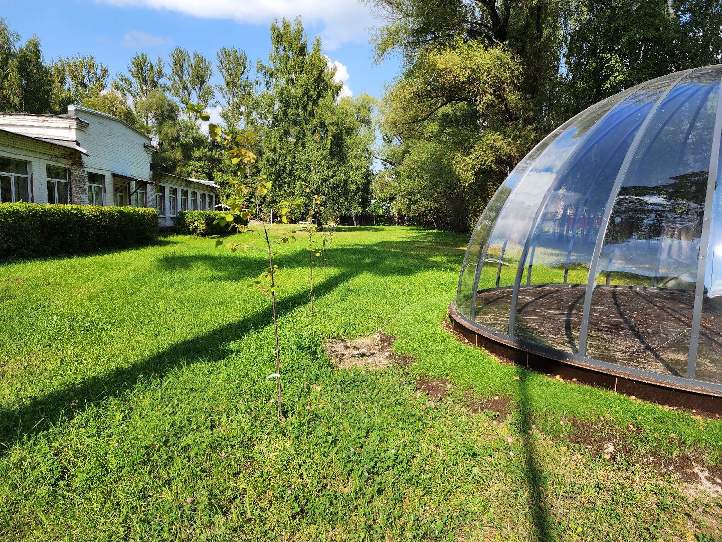 раменское, образование, быковская школа 15, благоустройство школьной территории на улице станционной,