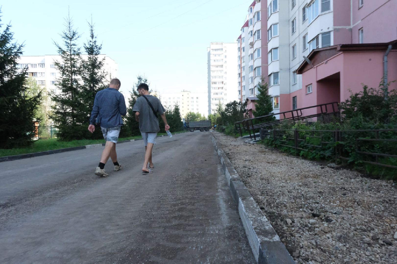 пущино, серпухов, комплексное благоустройство двора,