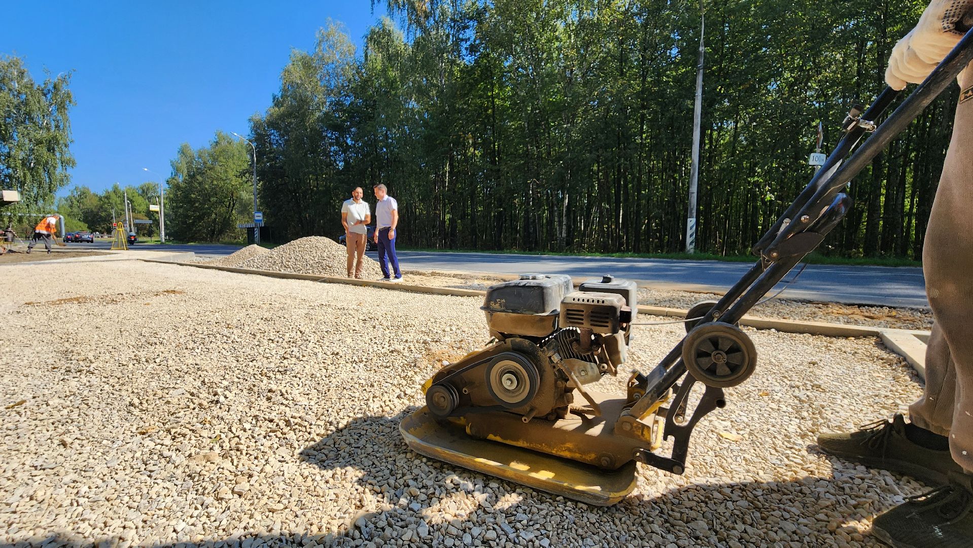 транспорт, остановочный павильон, благоустройство, дороги, протвино,