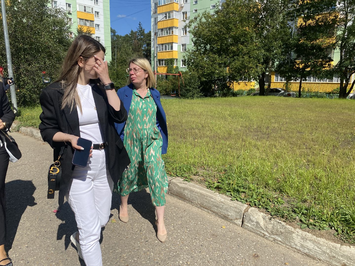 обращения жителей, власиха заозерная, мкр заозерный власиха, обход территории, контроль выполнения работ,