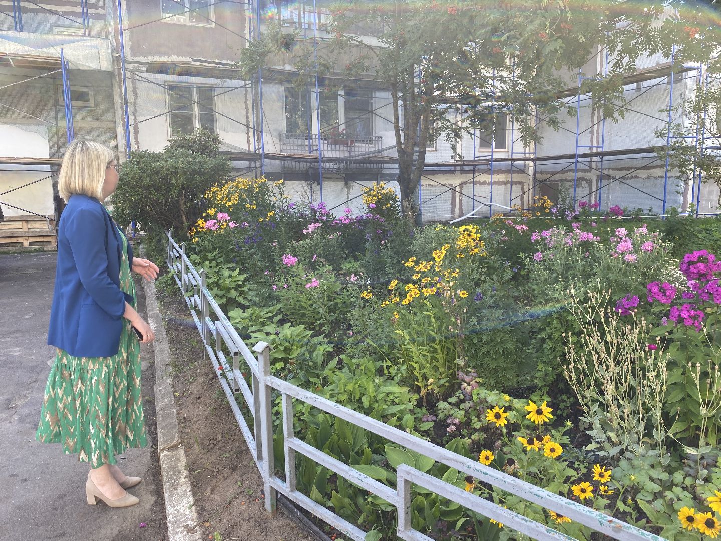 обращения жителей, власиха заозерная, мкр заозерный власиха, обход территории, контроль выполнения работ,