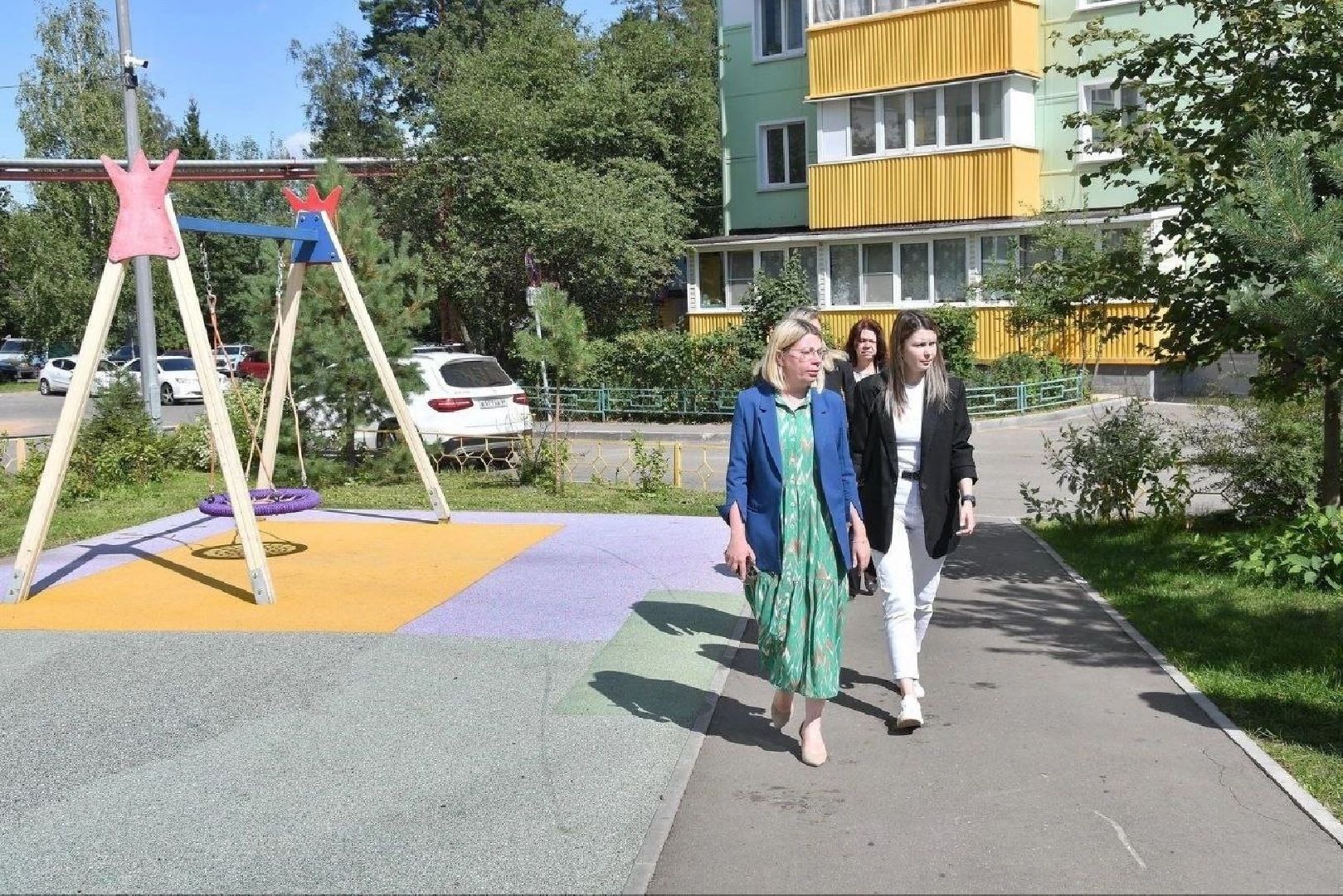 обращения жителей, власиха заозерная, мкр заозерный власиха, обход территории, контроль выполнения работ,