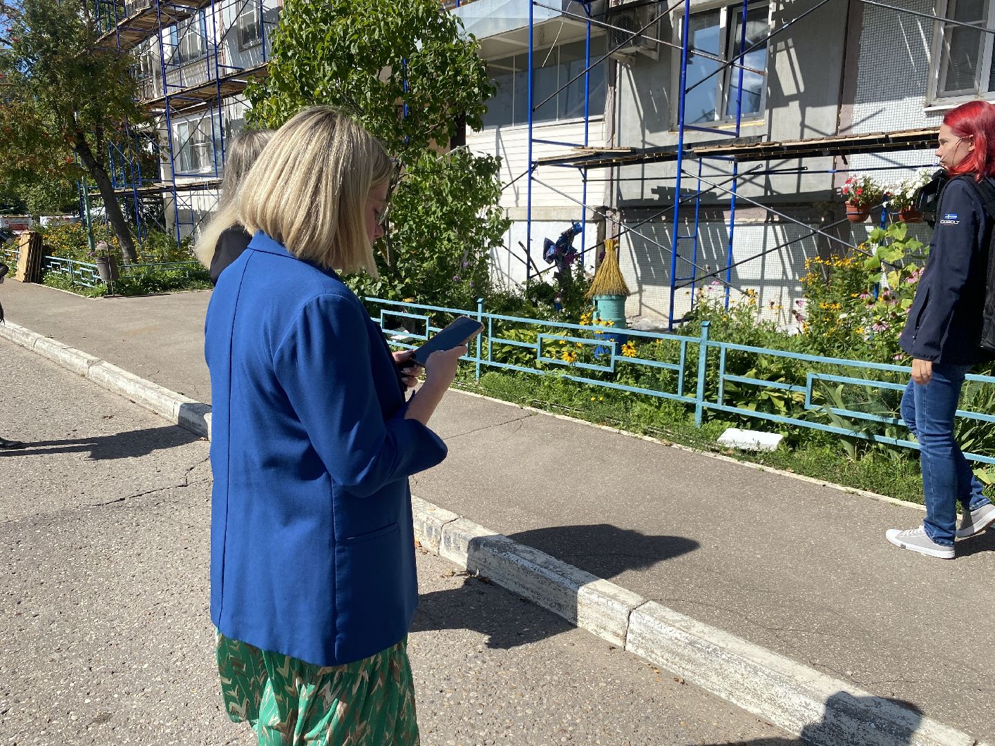 обращения жителей, власиха заозерная, мкр заозерный власиха, обход территории, контроль выполнения работ,