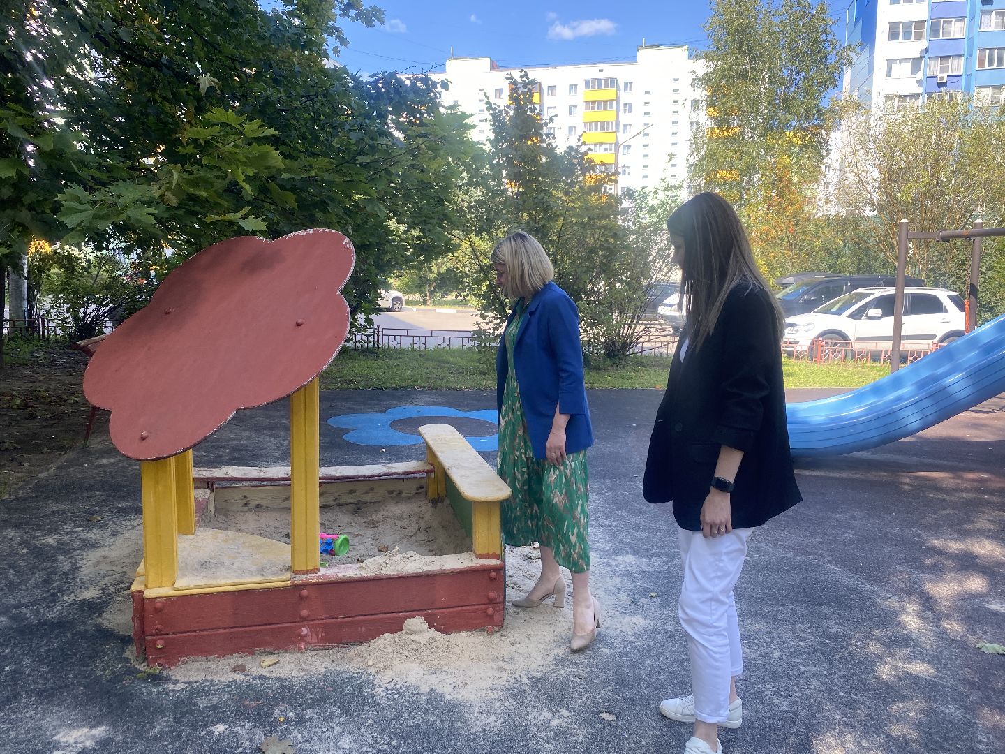 обращения жителей, власиха заозерная, мкр заозерный власиха, обход территории, контроль выполнения работ,