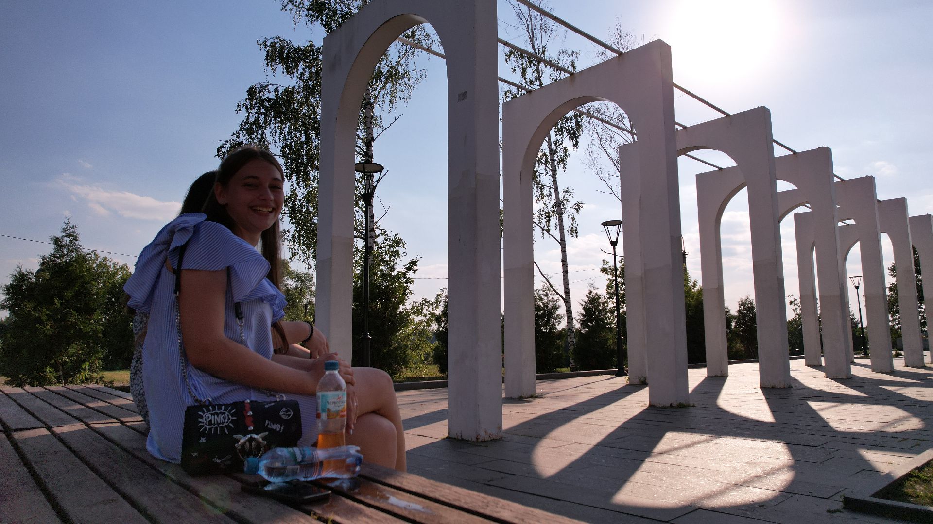видео с коптера, благоустройство, сергиев посад,