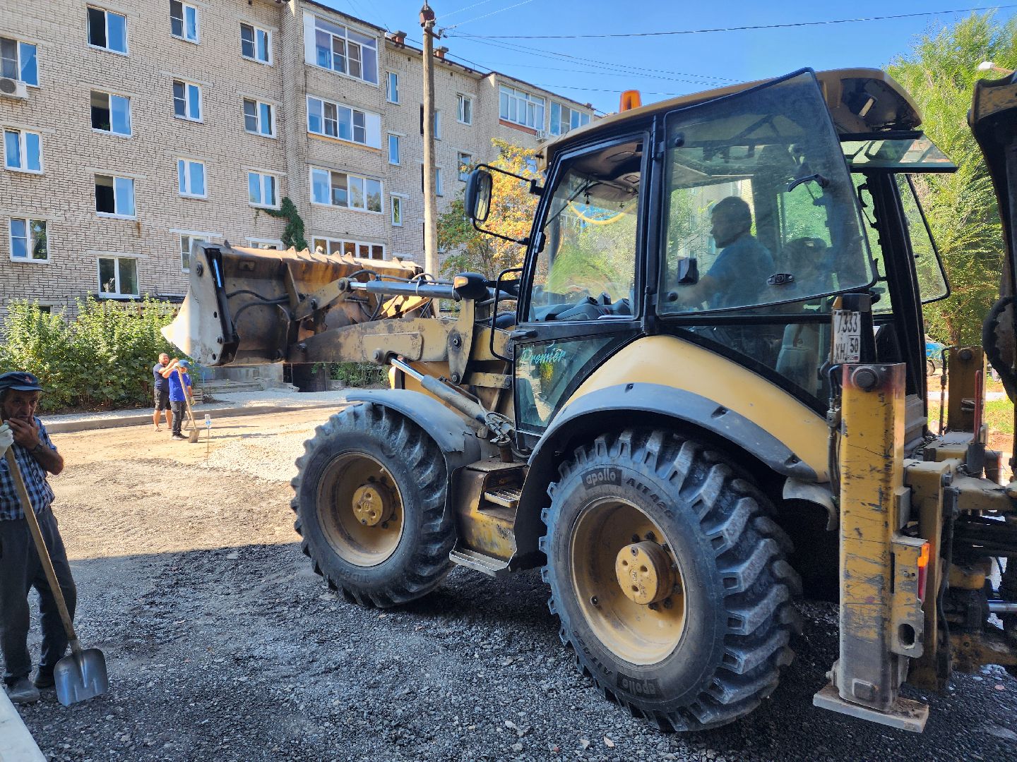 красноармейск, городской округ пушкинский, благоустройство дворов, новые парковочные места,