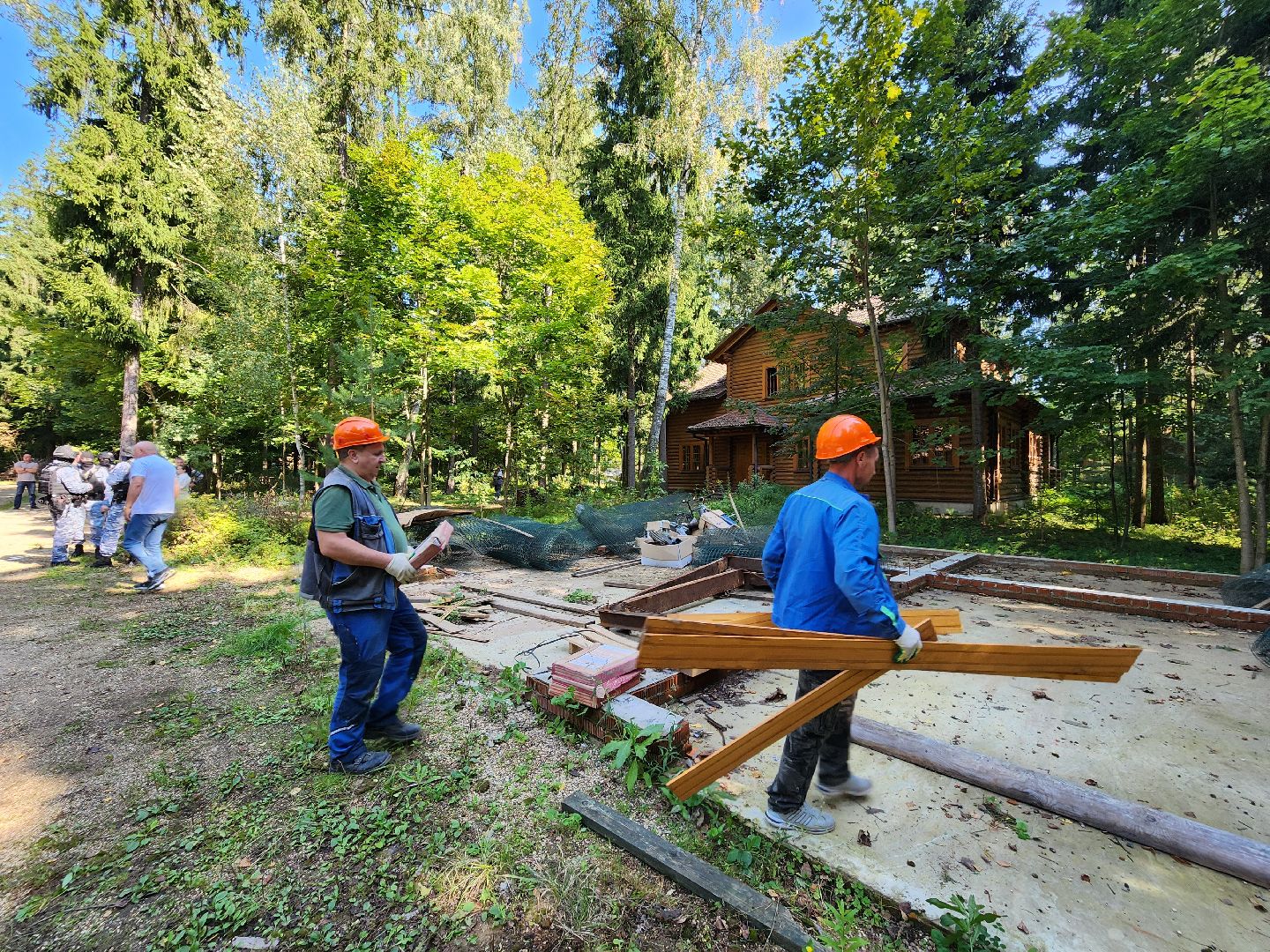 истра, лесное хозяйство, незаконное строительство,