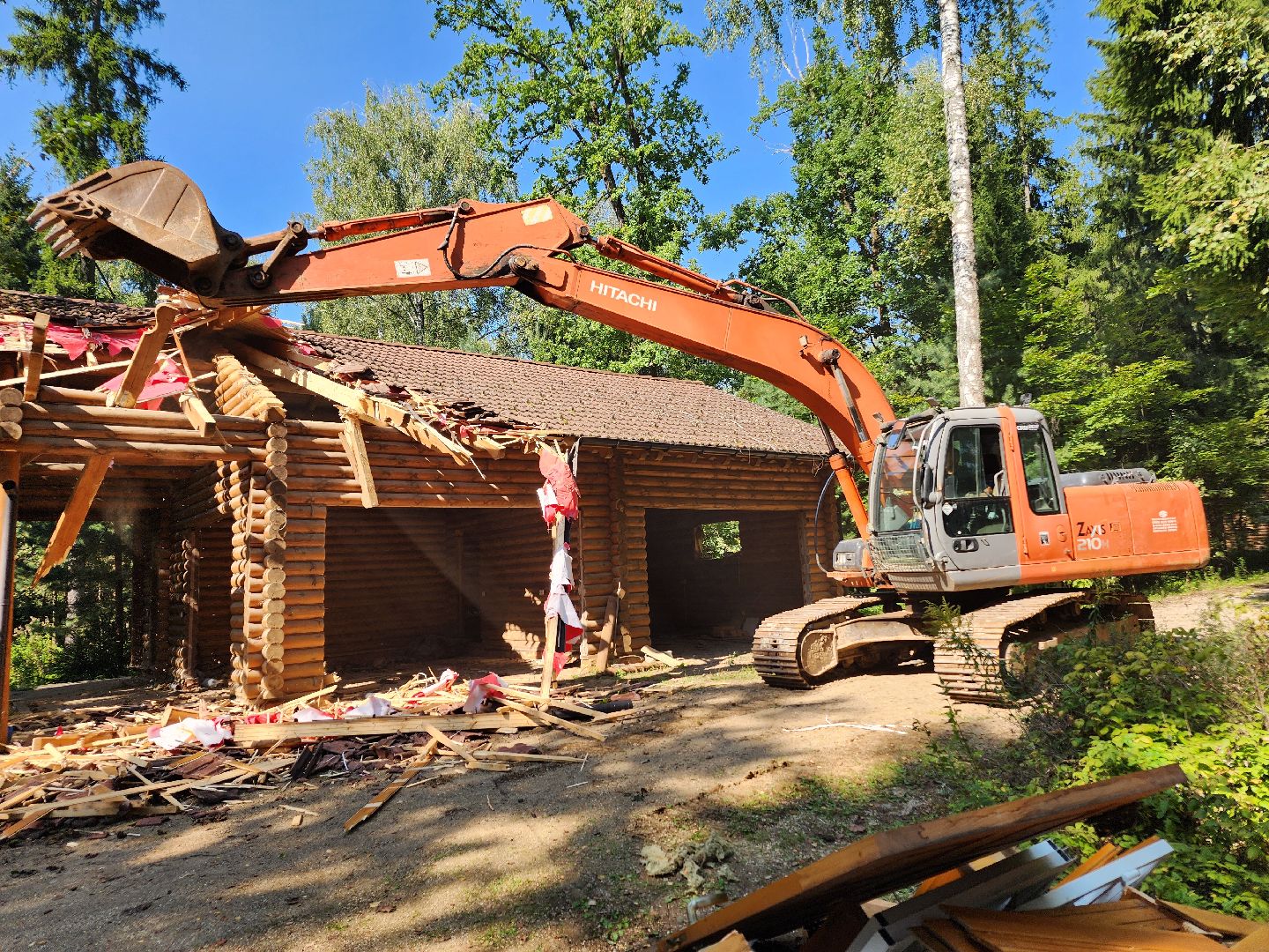 истра, лесное хозяйство, незаконное строительство,