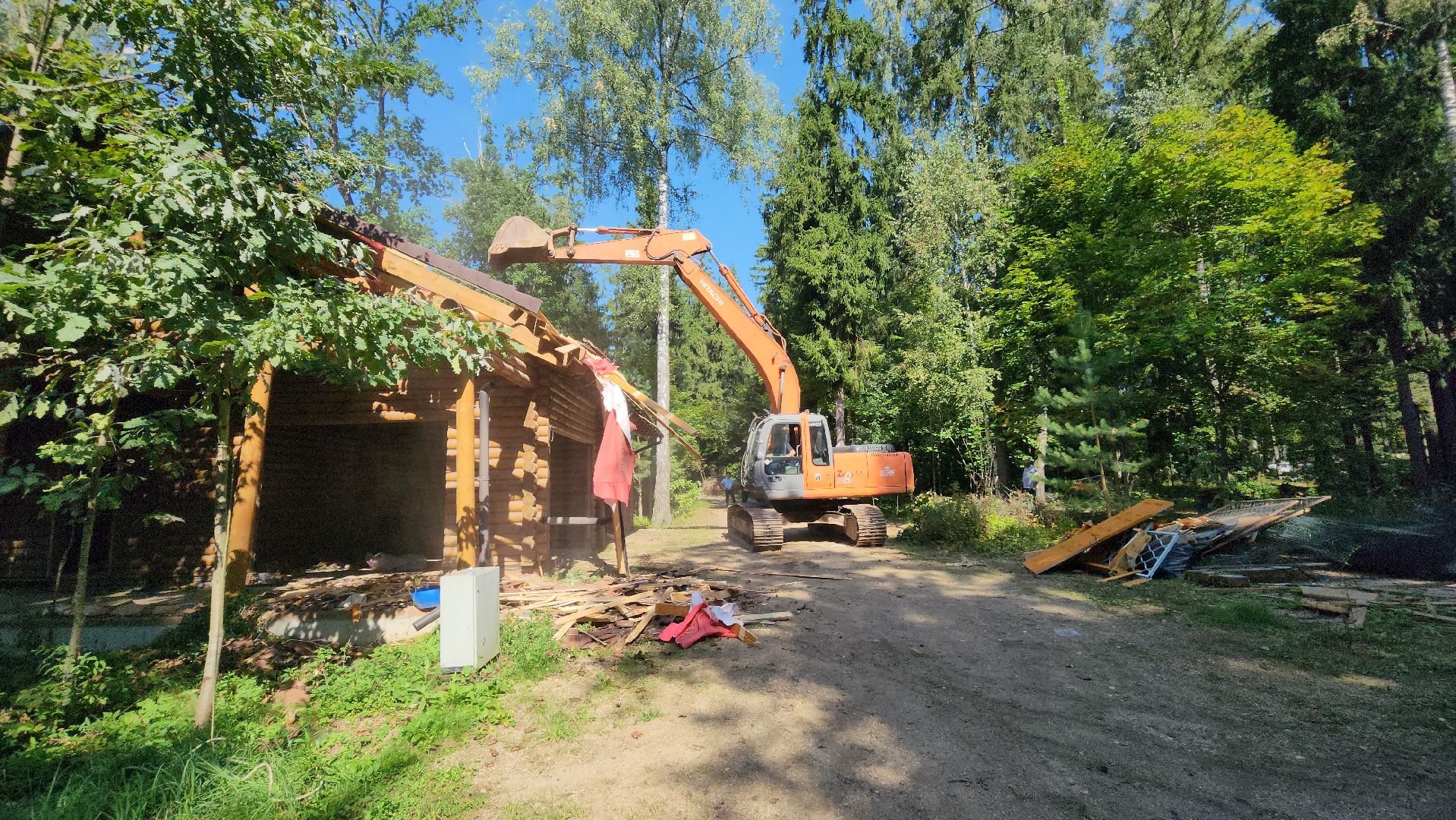 истра, лесное хозяйство, незаконное строительство,