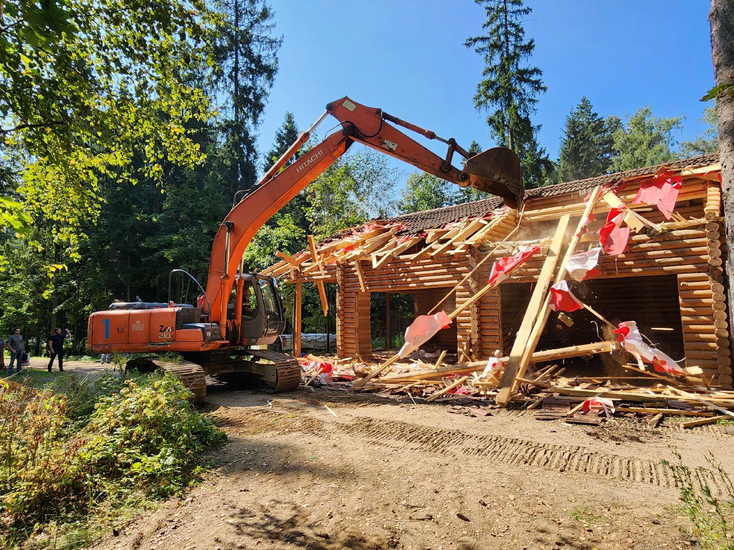 истра, лесное хозяйство, незаконное строительство,