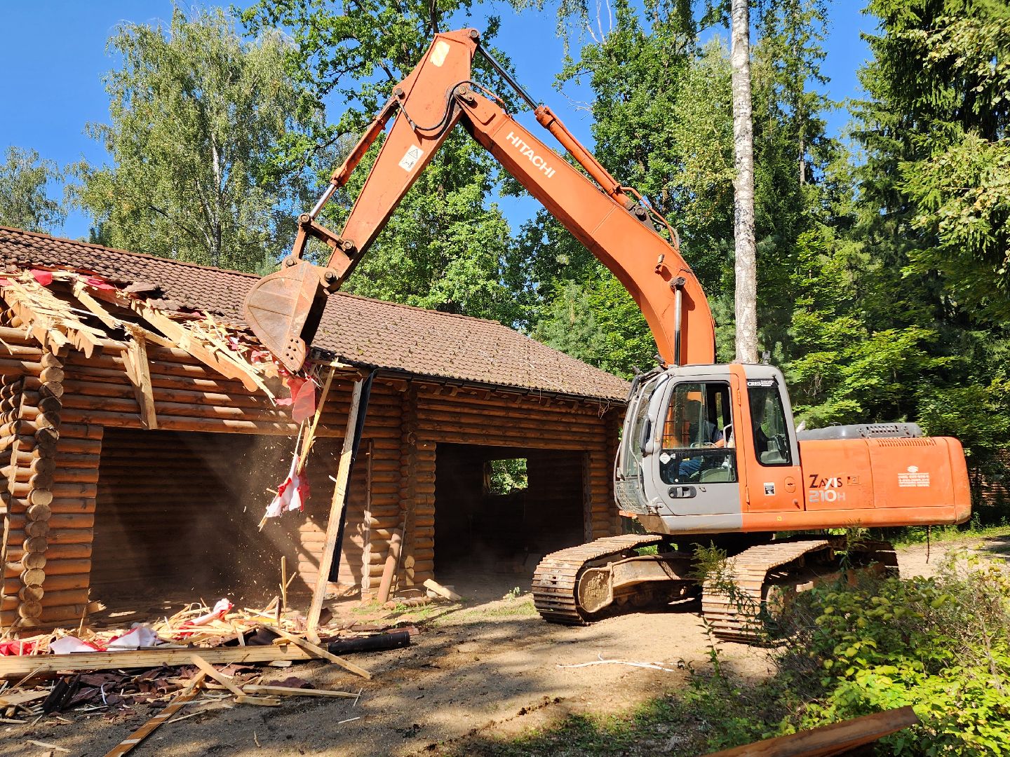 истра, лесное хозяйство, незаконное строительство,